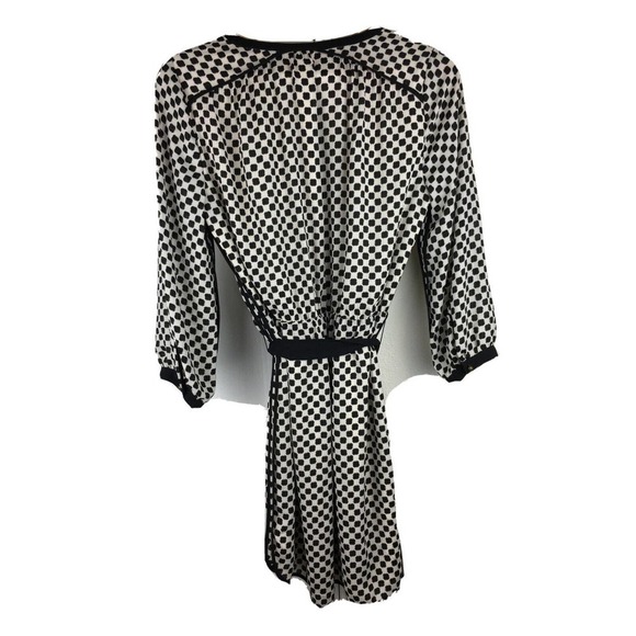 Banana Republic Womens Size 4 Geometric Elastic Waist A-Line Dress - Picture 5 of 8